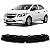Grade do para choque onix e prisma chevrolet de 2012 a 2016 dianteira central com suporte e friso preto com furo e friso cromado - Imagem 1
