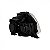 Farol fiesta ford de 2000 a 2002 e courier ford de 2000 a 2013 lado esquerdo com pisca âmbar - Imagem 5