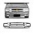 Grade do radiador s10 chevrolet de 1993 a 1995 cromada - Imagem 1