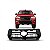 Grade do radiador hilux toyota de 2018 a 2020 preta brilhante e cinza escuro picape - Imagem 1