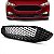 Grade do radiador fusion ford de 2017 a 2019 preto brilhante com friso tipo colmeia - Imagem 1