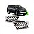 Grade do radiador pajero dakar mitsubishi de 2009 a 2013 lado direito cromada - Imagem 1