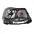 Farol gol volkswagen de 2013 a 2016 lado esquerdo friso preto foco simples geração seis - Imagem 2