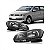 Farol gol volkswagen de 2013 a 2016 lado esquerdo friso preto foco simples geração seis - Imagem 1