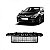 Grade de para choque fluence renault de 2010 a 2013 central preta - Imagem 1