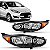 Farol new fiesta ford de 2013 a 2017 lado esquerdo fumê âmbar - Imagem 1