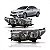 Capa reclinável de banco corsa chevrolet de 1997 a 2009 lado esquerdo do banco direito preto - Imagem 1