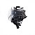 Farol j3 jac de 2010 a 2013 lado esquerdo cromado manual - Imagem 3