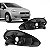 Carcaça de farol punto fiat de 2007 a 2012 lado esquerdo arteb - Imagem 1