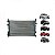 Radiador ecosport ford de 2003 a 2012 e fiesta ford de 2003 a 2014 para câmbio manual - Imagem 1