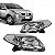 Farol sandero renault de 2008 a 2011 lado esquerdo cromado - Imagem 1