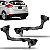 Suporte guia do para choque focus ford de 2016 a 2019 traseiro lado esquerdo hatch - Imagem 1
