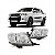 Farol hilux toyota de 2012 a 2015 lado direito manual H4 para caminhonete - Imagem 1