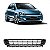 Grade do para choque golf volkswagen de 2014 a 2017 central dianteira sem moldura cromada - Imagem 1