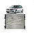 Radiador clio renault de 1999 a 2011 manual sem tubete - Imagem 1