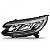 Farol crv honda de 2015 a 2017 lado esquerdo preto manual com LED - Imagem 2