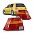 Lanterna golf volkswagen de 1999 a 2006 traseira lado direito tricolor - Imagem 1