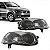 Farol palio fiat de 2009 a 2020 e siena fiat de 2009 a 2012 lado direito cromado com bola e anel preto - Imagem 1
