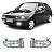 Farol auxiliar gol volkswagen de 1995 a 1999 lado esquerdo lente raiada - Imagem 1