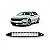 Grade de para choque jetta volkswagen de 2019 a 2022 dianteira central sedã - Imagem 1