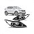Farol sportage kia de 2014 a 2016 lado direito versão lx com regulagem manual e elétrica sem motor com LED - Imagem 1