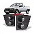 Grade de para choque strada fiat de 2004 a 2008 e palio adventure fiat dianteiro lado direito sem furo com friso cromado com pisca e capa primer - Imagem 1