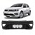 Para choque gol e voyage volkswagen de 2018 a 2023 dianteiro preto liso com grade - Imagem 1