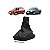 Coifa de câmbio corsa chevrolet de 1994 a 2009 preto couro - Imagem 1