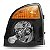 Farol hr hyundai de 2013 a 2022 lado esquerdo preto manual - Imagem 2