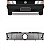 Grade do radiador gol volkswagen de 1991 a 1996 cinza escuro - Imagem 1