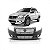 Para choque strada fiat de 2009 a 2013 dianteiro cinza working com furo e primer - Imagem 1