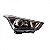 Farol creta hyundai de 2017 a 2021 lado esquerdo cromado manual com LED com projetor com luz diurna - Imagem 2