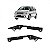 Suporte guia do para choque meriva chevrolet de 2002 a 2012 dianteiro lado esquerdo - Imagem 1