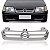 Grade do radiador kadett chevrolet de 1996 a 1998 cromada - Imagem 1