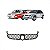 Grade do radiador corsa chevrolet de 2000 a 2003 cromada tipo colmeia - Imagem 1