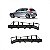 Suporte guia do para choque i30 hyundai de 2009 a 2012 lado direito traseiro - Imagem 1