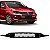Grade para choque cronos fiat de 2017 a 2022 dianteira central black piano sem friso - Imagem 1