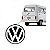 Emblema kombi volkswagen de 1997 em diante traseiro - Imagem 1