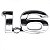 Emblema volkswagen cromado 1.6 - Imagem 2