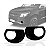 Moldura inferior da grade lateral do para choque s10 chevrolet de 2017 a 2020 lado direito dianteiro com furo - Imagem 1