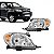 Farol hilux toyota de 2005 a 2008 lado direito âmbar picape - Imagem 1