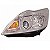 Farol focus ford de 2009 a 2013 lado esquerdo elétrico com projetor entrada xenônio - Imagem 2