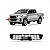 Grade do para choque hilux toyota de 2018 a 2020 dianteira central picape - Imagem 1