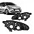 Carcaça do farol 208 peugeot de 2012 a 2016 lado esquerdo - Imagem 1