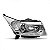 Farol cruze chevrolet de 2015 a 2016 lado direito cromado com regulagem manual - Imagem 2