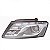 Farol q5 audi de 2009 a 2012 lado esquerdo elétrico com projetor com LED entrada para xenon sem logotipo - Imagem 2