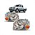 Farol frontier nissan de 2003 a 2007 lado esquerdo cromomix - Imagem 1