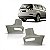 Para choque outlander mitsubishi de 2007 a 2009 traseiro lado esquerdo - Imagem 1