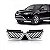 Grade do radiador outlander mitsubishi de 2007 a 2009 cinza e preto - Imagem 1