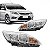 Farol focus ford de 2009 a 2013 lado esquerdo cromado manual - Imagem 1
